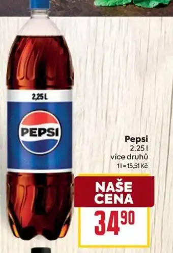 Billa Pepsi 2,25L nabídka