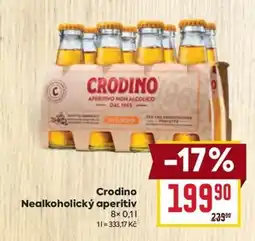 Billa Crodino Nealkoholický aperitiv nabídka