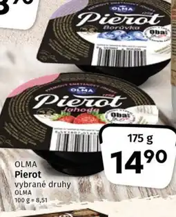 Coop OLMA Pierot nabídka