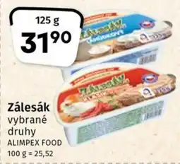 Coop Zálesák nabídka