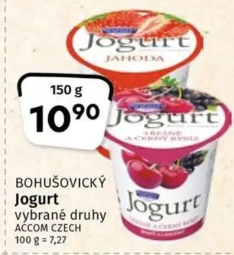 Coop BOHUŠOVICKÝ Jogurt nabídka
