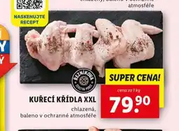 Lidl Kuřecí křídla xxl nabídka