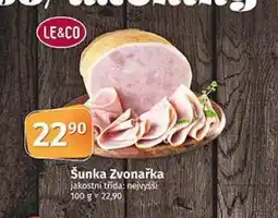 Coop Šunka zvonařka nabídka