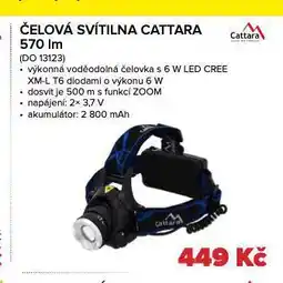 Auto Kelly Čelová svítilna cattara nabídka