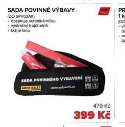 Auto Kelly Sada povinné výbavy nabídka