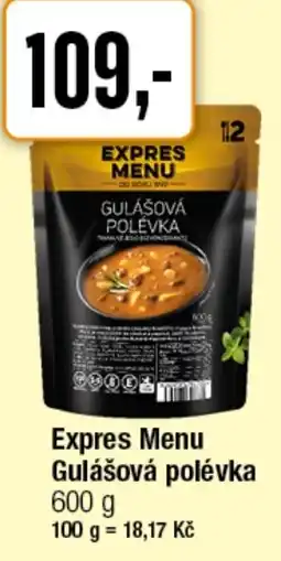 TEMPO Expres Menu Gulášová polévka 600 g nabídka