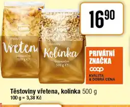TEMPO Těstoviny vřetena, kolínka 500 g nabídka