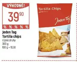Globus Jeden Tag Tortilla chips nabídka