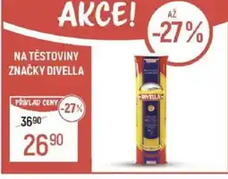 Globus NA TĚSTOVINY ZNAČKY DIVELLA nabídka