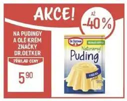 NA PUDINGY A OLÉ KRÉM ZNAČKY DR.OETKER