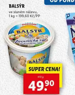 Lidl Balsýr nabídka