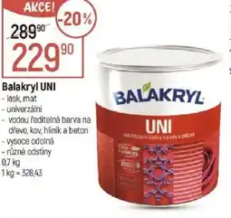 Globus Balakryl UNI nabídka