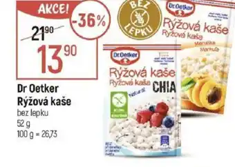 Globus Dr Oetker Rýžová kaše nabídka