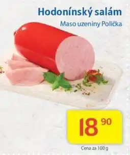Kubík potraviny Hodonínský salám nabídka