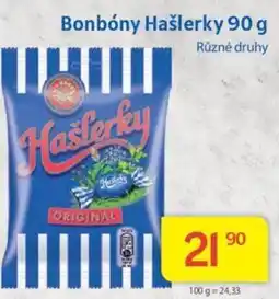 Bonbóny Hašlerky 90 g