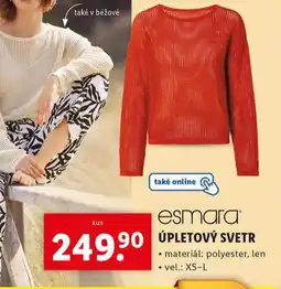 Lidl Úpletový svetr nabídka