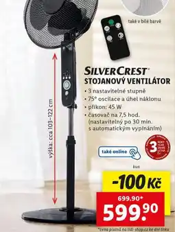 Lidl Stojanový ventilátor nabídka