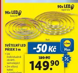 Lidl Světelný led pásek nabídka