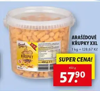 Lidl Arašídové křupky nabídka