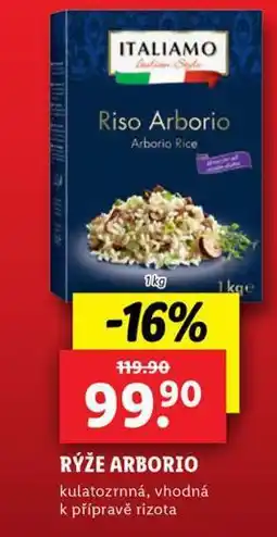 Lidl Rýže arborio nabídka