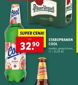Lidl Staropramen cool nabídka