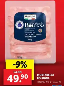 Lidl Mortadella bologna nabídka