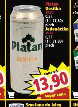 Norma Pivo platan 11 nabídka