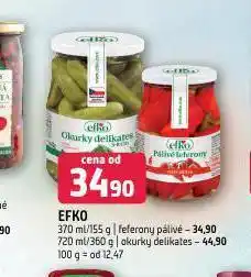 Terno Efko okurky nabídka
