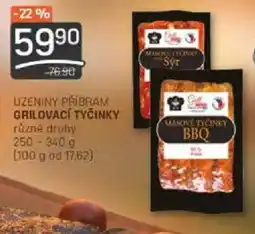 Flop UZENINY PŘÍBRAM GRILOVACÍ TYČINKY nabídka
