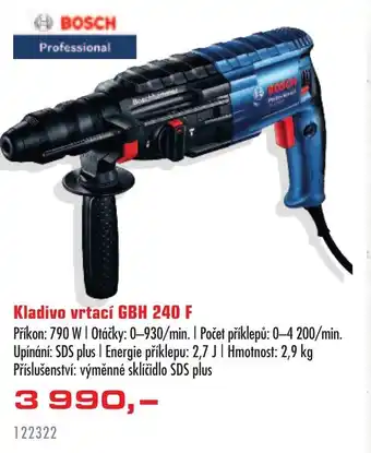 Uni Hobby Kladivo vrtací GBH 240 F nabídka