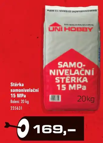 Uni Hobby Stěrka samonivelační 15 MPa nabídka