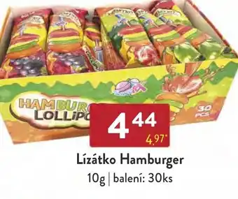 Qanto Lízátko Hamburger nabídka