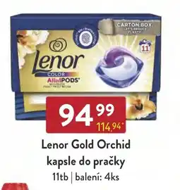 Qanto Lenor Gold Orchid kapsle do pračky nabídka