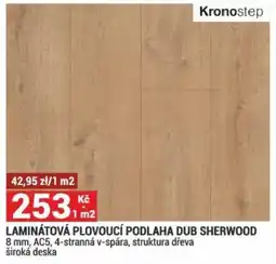 Merkury Market LAMINÁTOVÁ PLOVOUCÍ PODLAHA DUB SHERWOOD nabídka