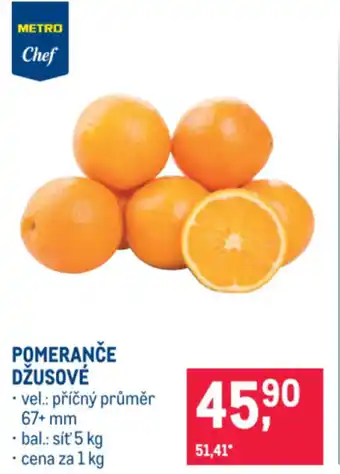 Makro POMERANČE DŽUSOVÉ nabídka