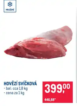 Makro HOVĚZÍ SVÍČKOVÁ nabídka
