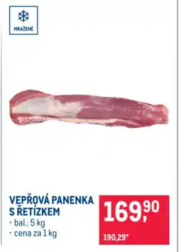 Makro VEPŘOVÁ PANENKA S ŘETÍZKEM nabídka