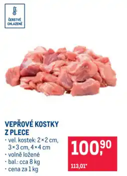 Makro VEPŘOVÉ KOSTKY Z PLECE nabídka