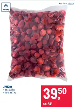 Makro JAHODY nabídka