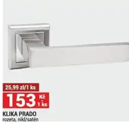 Merkury Market KLIKA PRADO rozeta, nikl/satén nabídka