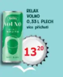 BENE Nápoje RELAX VOLNO 0.33L PLECH nabídka