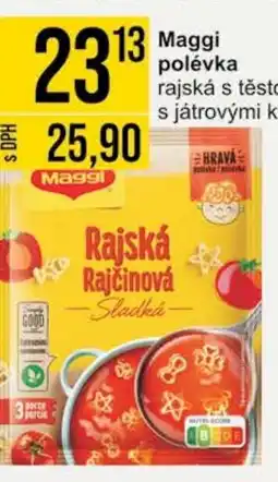 Jip Maggi polévka nabídka
