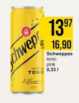 Jip Schweppes tonic 0.33L nabídka