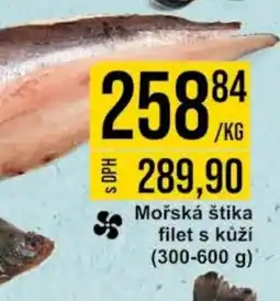 Jip Mořská štika filet s kůží nabídka