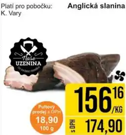Jip Anglická slanina nabídka