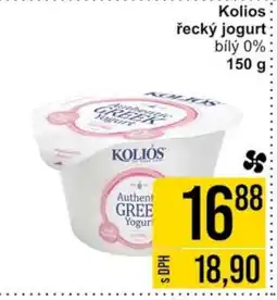 Jip Kolios řecký jogurt bílý 0% 150 g nabídka