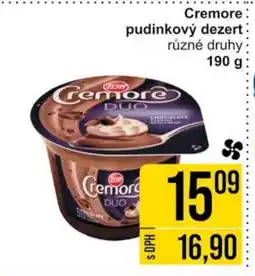 Jip Cremore pudinkový dezert 190 g nabídka