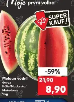 Kaufland Meloun vodní nabídka