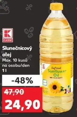 Kaufland Slunečnicový olej nabídka