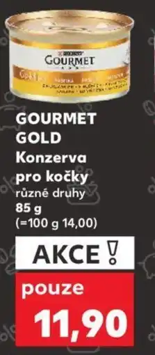 Kaufland GOURMET GOLD Konzerva pro kočky nabídka
